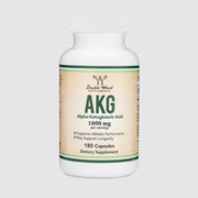 Double Wood Supplements AKG (Alpha Ketoglutarate) 1000mg - 180 Capsules