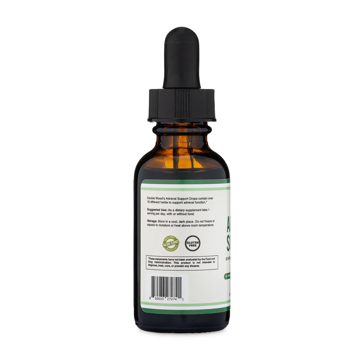 Double Wood Supplements Adrenal Support Drops 30ml