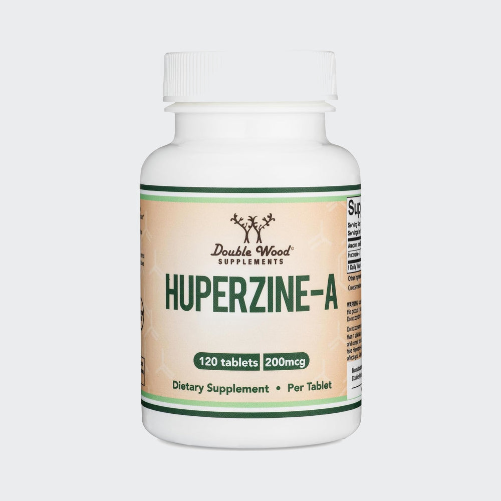 Double Wood Supplements Huperzine A 200mcg - 120 Tablets