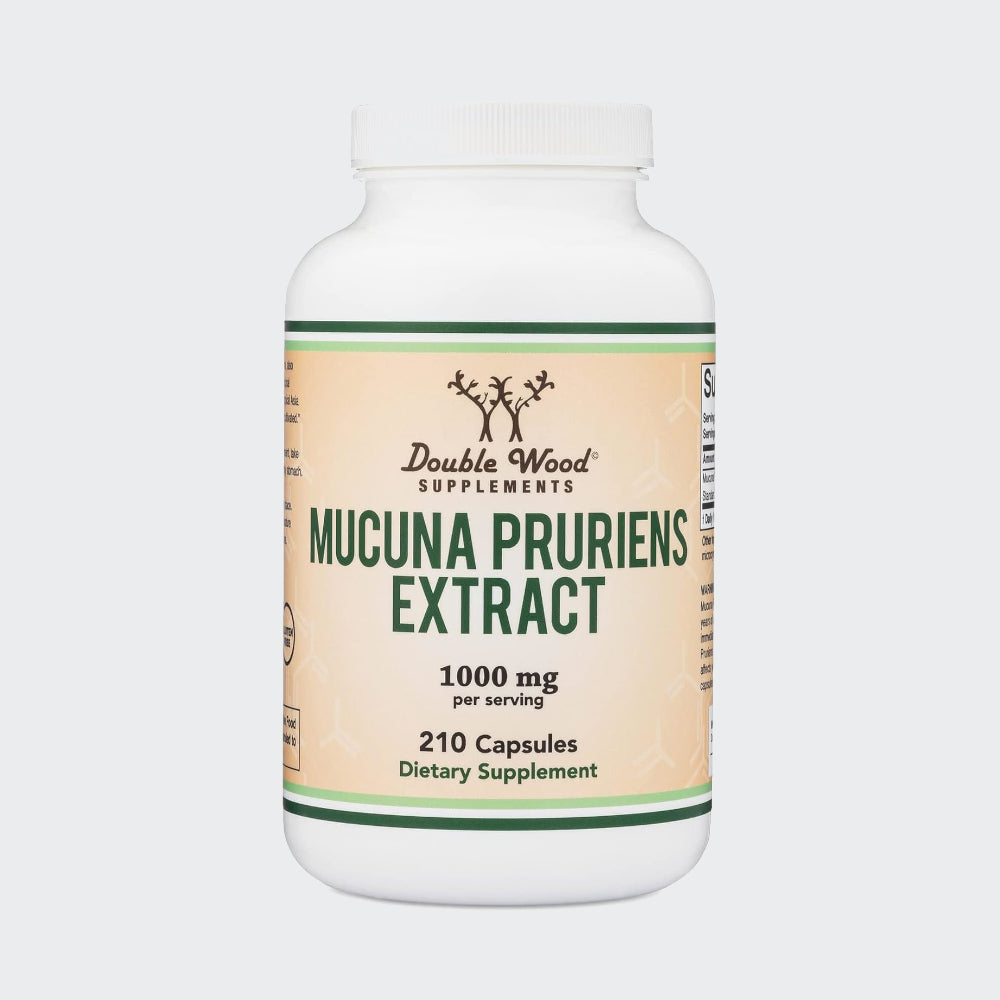 Double Wood Supplements Mucuna Pruriens Extract - 210 Capsules