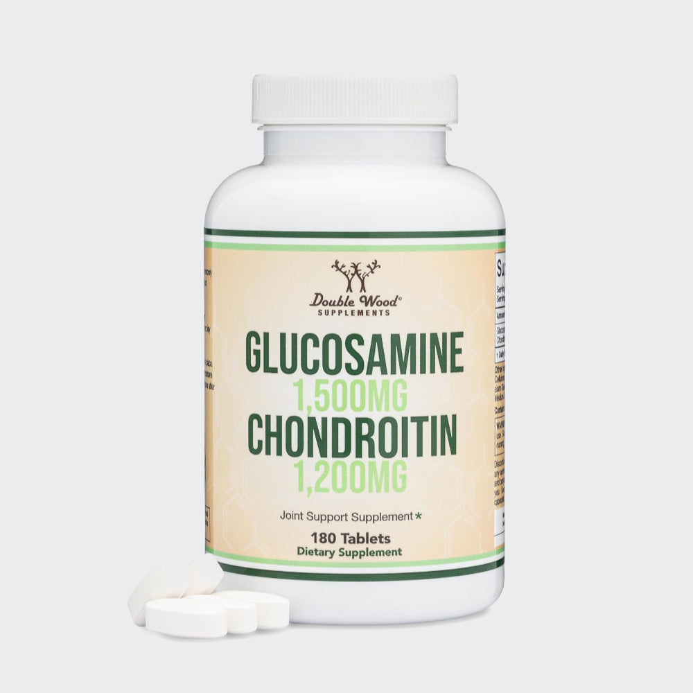 Double Wood Supplements Glucosamine Chondroitin Triple Strength - 180 Tablets