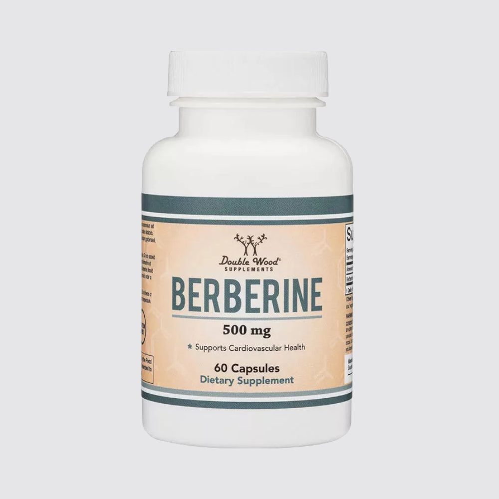 Double Wood Supplements Berberine 500mg - 60 Capsules