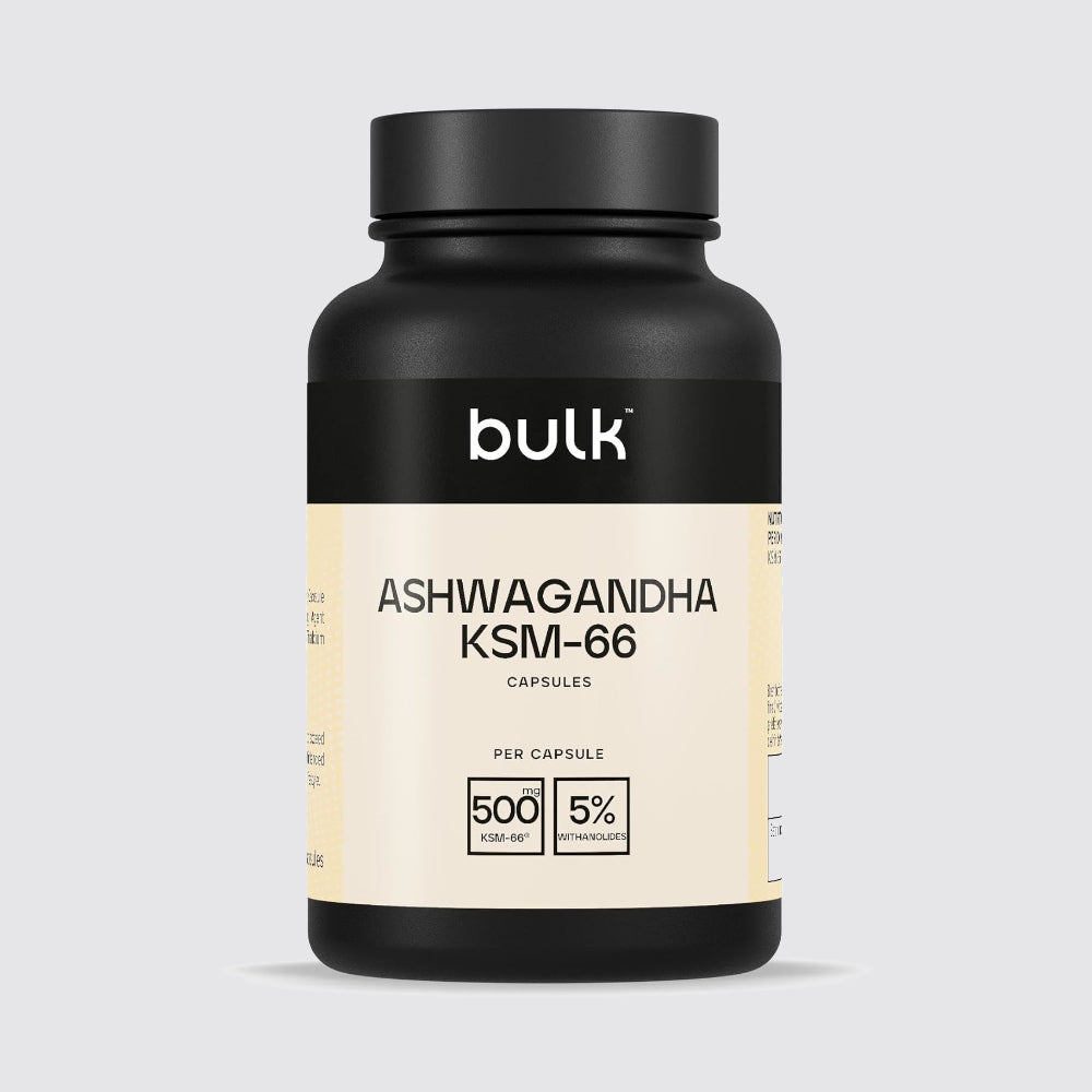 Bulk Ashwagandha KSM-66 500mg Capsules