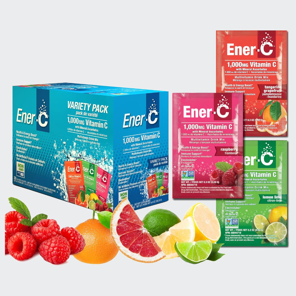 Ener-C Multivitamin Drink Mix - Variety Pack of 30