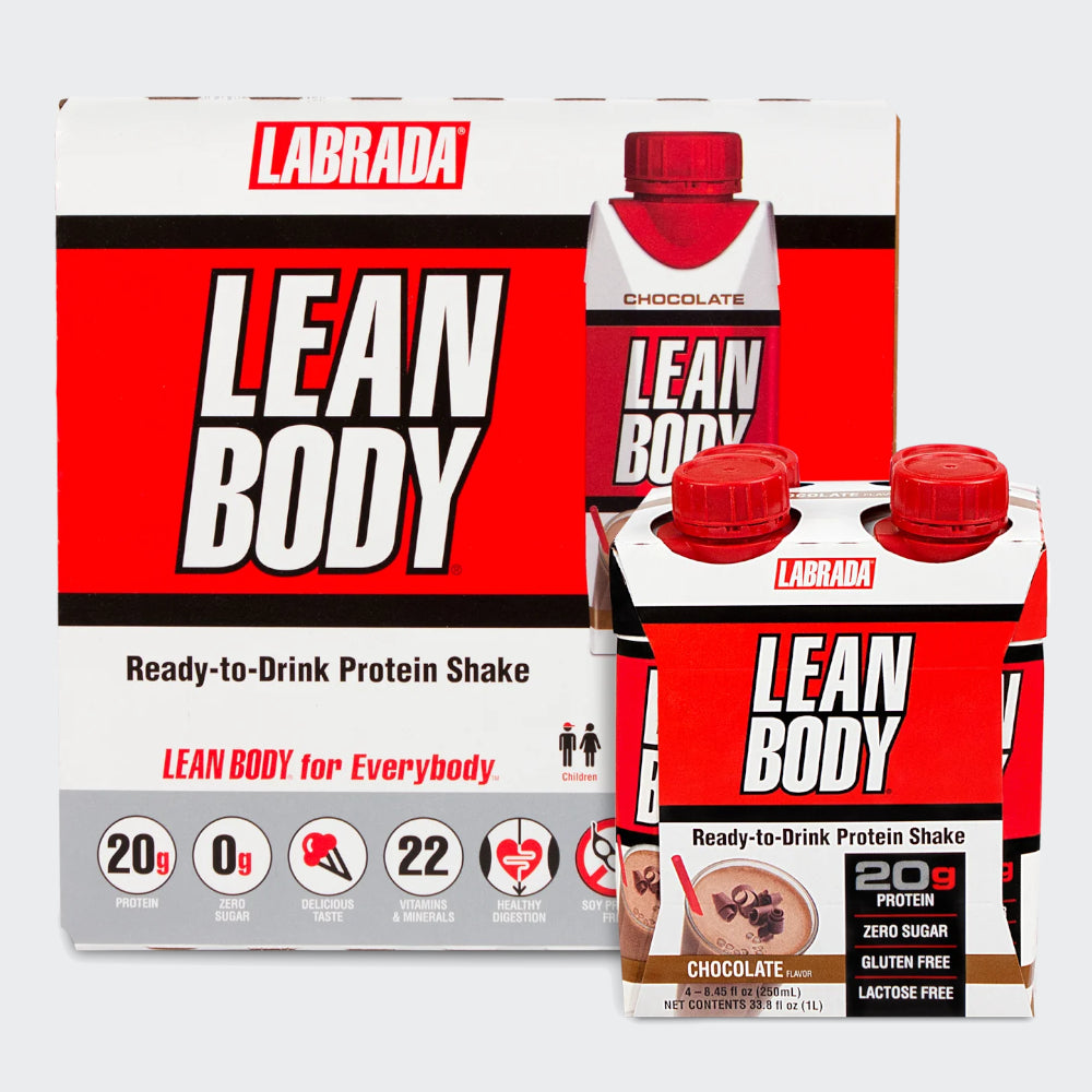 Labrada Lean Body Ready-to-Drink Protein Shake 8.45 Oz - Pack of 16 - Clearance Sale
