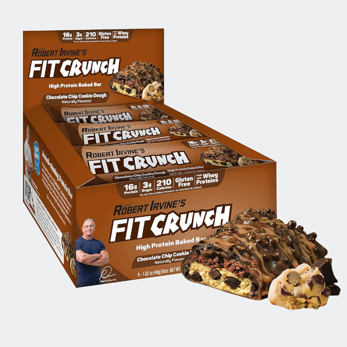 FitCrunch High Protein Baked Bar, 1.62oz (Pack of 9)