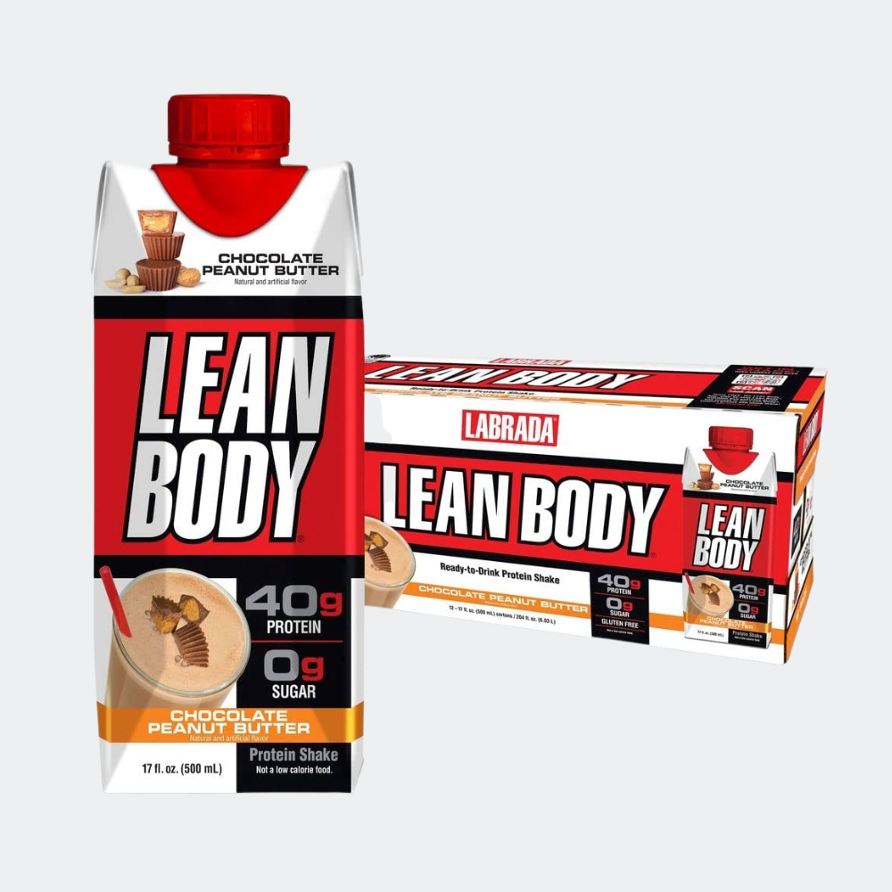 Labrada Lean Body Ready-to-Drink Protein Shake 500ml - No Sugar, Gluten Free - Clearance Sale