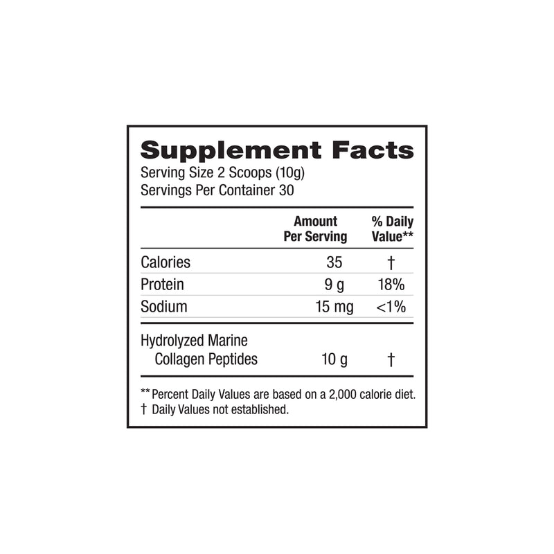 Labrada Marine Collagen Peptides, Unflavoured - 300g