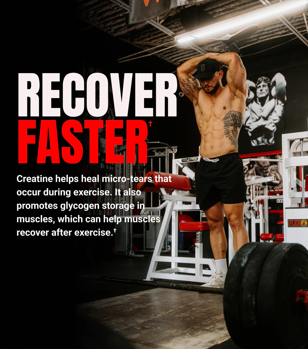 ProSupps Creatine Monohydrate Dual Tub 80 serving - Blue Razz/Unflavoured