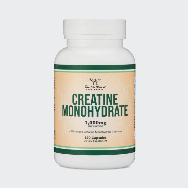 Double Wood Supplements Creatine Monohydrate 1000mg - 120 Capsules