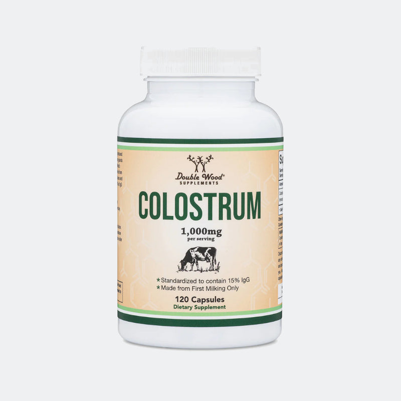 Double Wood Supplements Colostrum 1000mg - 120 Capsules