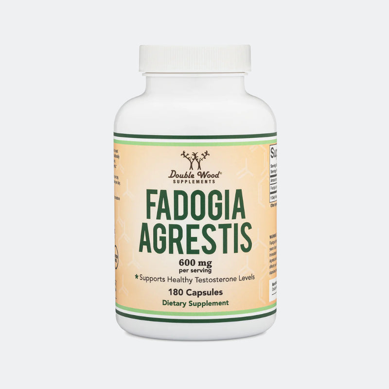 Double Wood Supplements Fadogia Agrestis 600mg - 180 Capsules