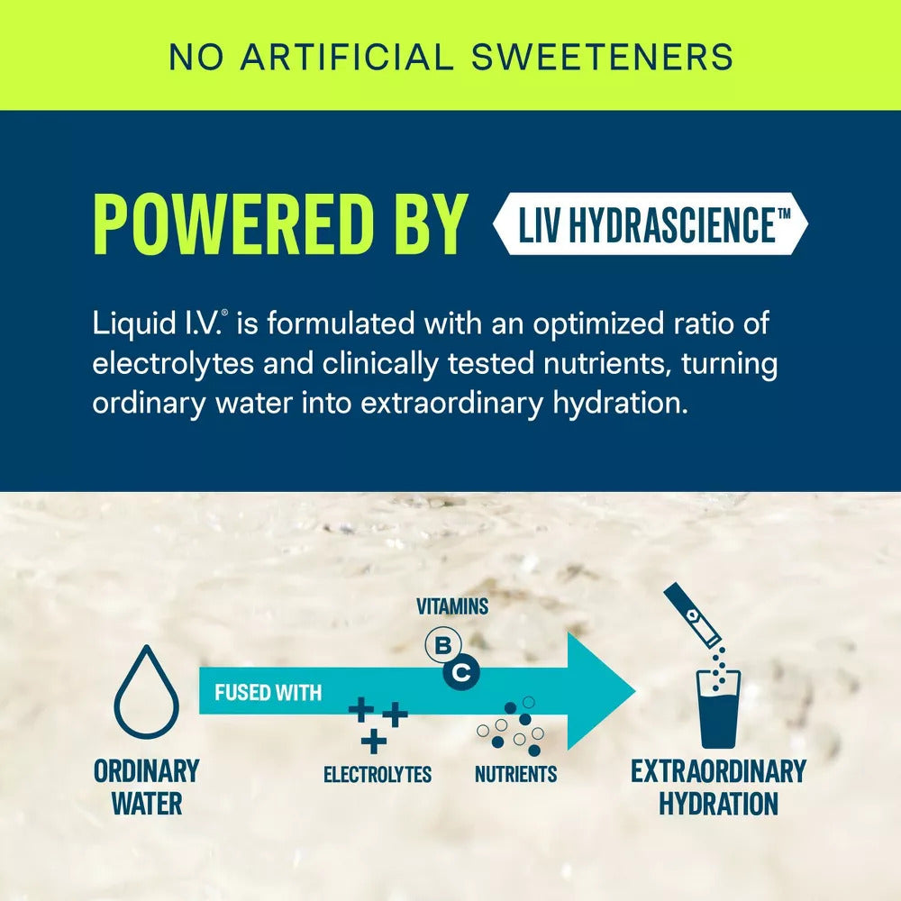 Liquid I.V. Hydration Multiplier 0.45oz - Pack of 10
