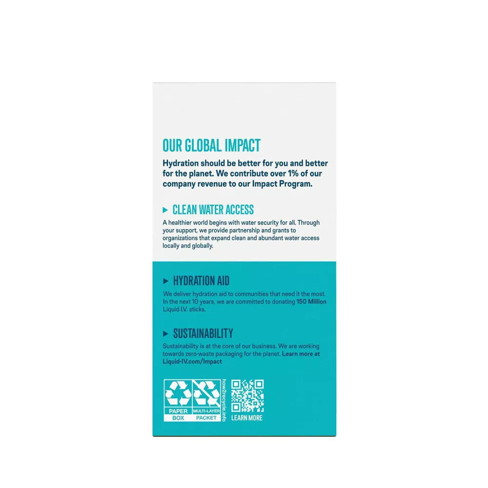 Liquid I.V. Hydration Multiplier 0.45oz - Pack of 10