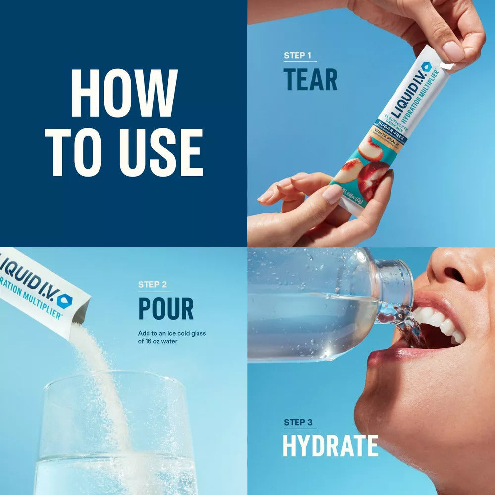 Liquid I.V. Hydration Multiplier 0.45oz - Pack of 10