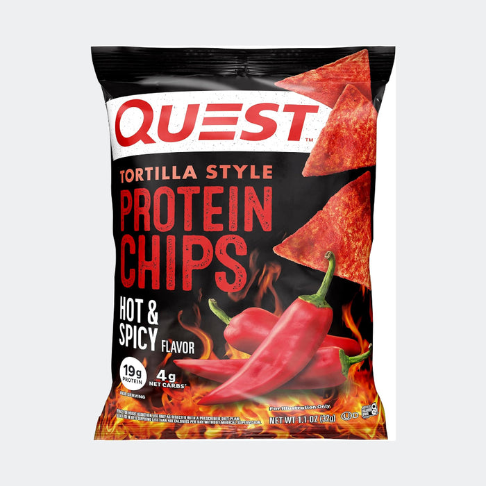 Quest Nutrition Tortilla Style Protein Chips (Pack of 8)