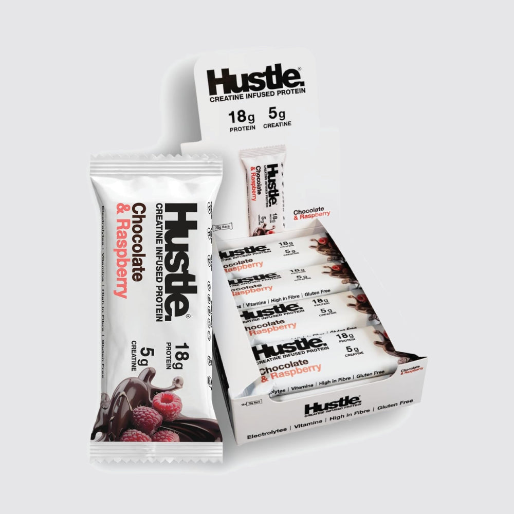 Hustle Creatine Infused Protein Bars 75g - Pack of 12
