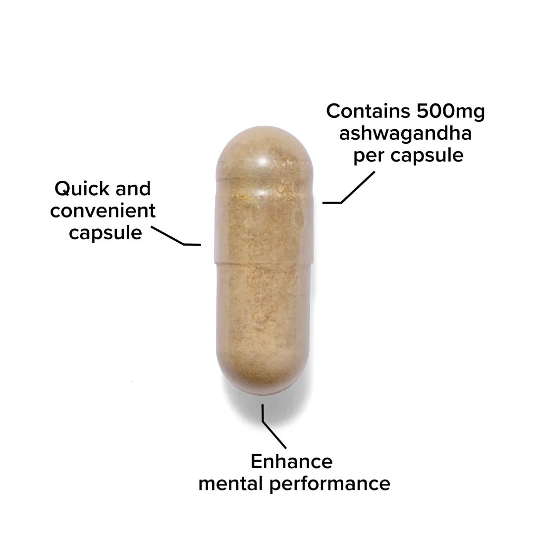 Bulk Ashwagandha KSM-66 500mg Capsules