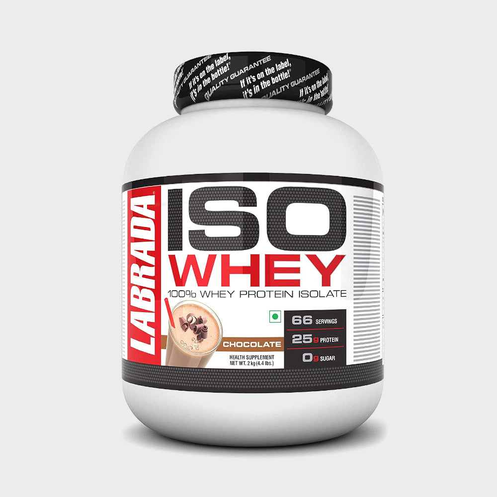 Labrada ISO Whey 100% Whey Protein Isolate 5lb, 25g Protein Post Workout