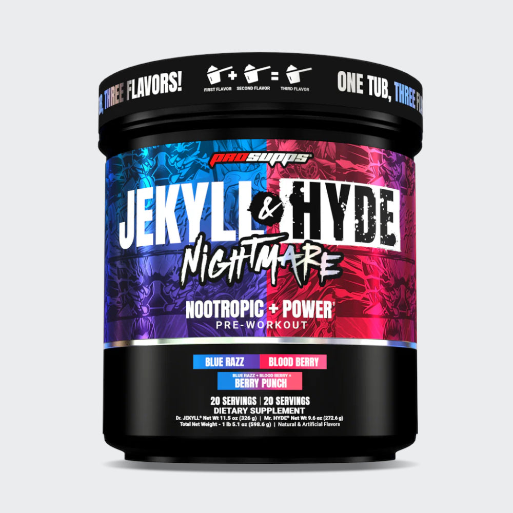 ProSupps Jekyll & Hyde Nightmare Dual Tub 40 serving - Blue Razz/Blood Berry