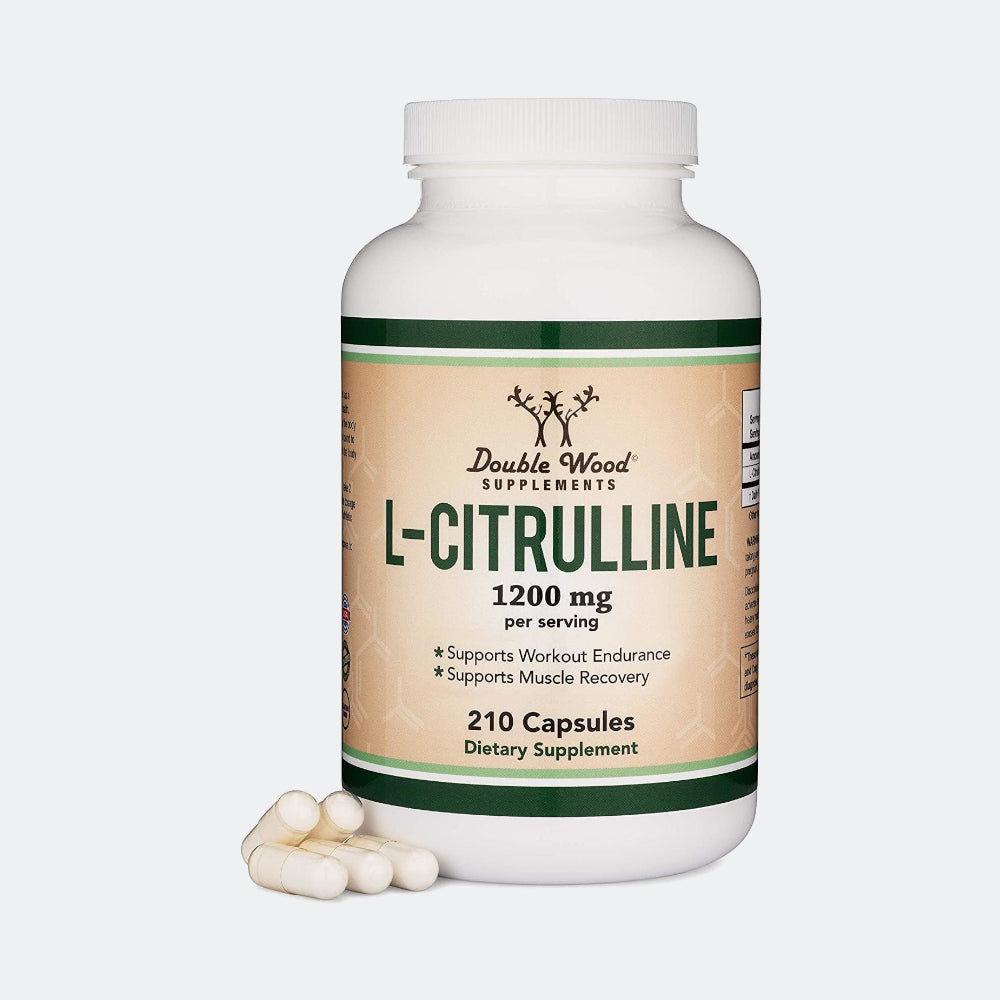 Double Wood Supplements L Citrulline Capsules 1200mg - 210 Capsules