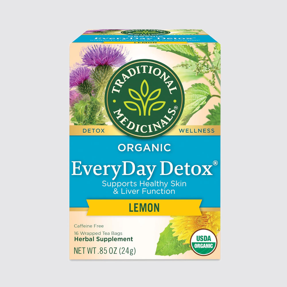 Traditional Medicinals Lemon EveryDay Detox 24g - 16 tea Bags