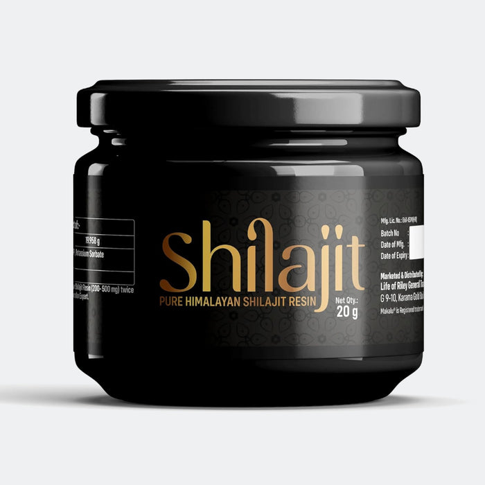 Makalu Ayurvedic Pure Himalayan Shilajit Resin, 20g