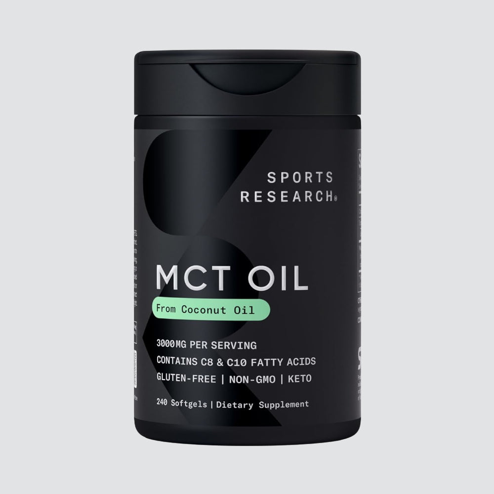 Sports Research Coconut MCT Oil 3000mg - 240 softgels