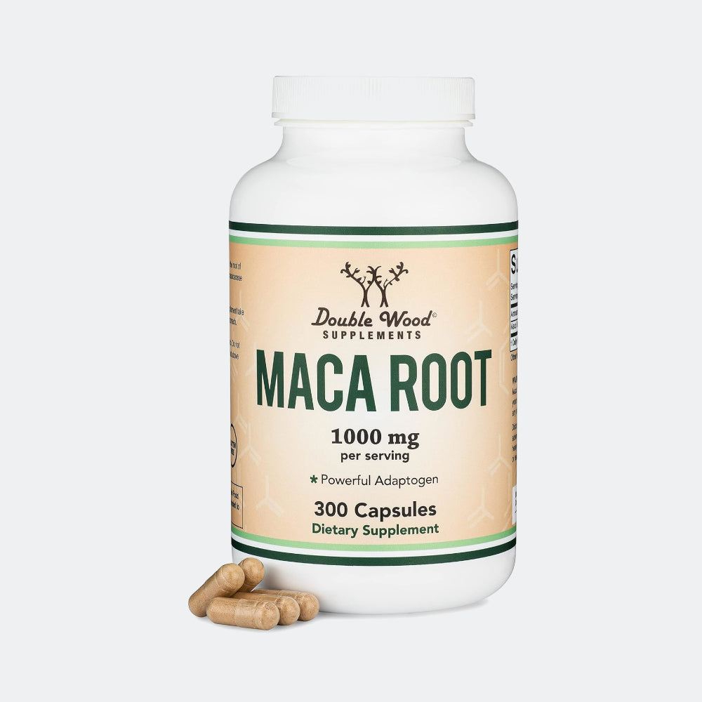 Double Wood Supplements Maca Root 1000mg - 300 Capsules