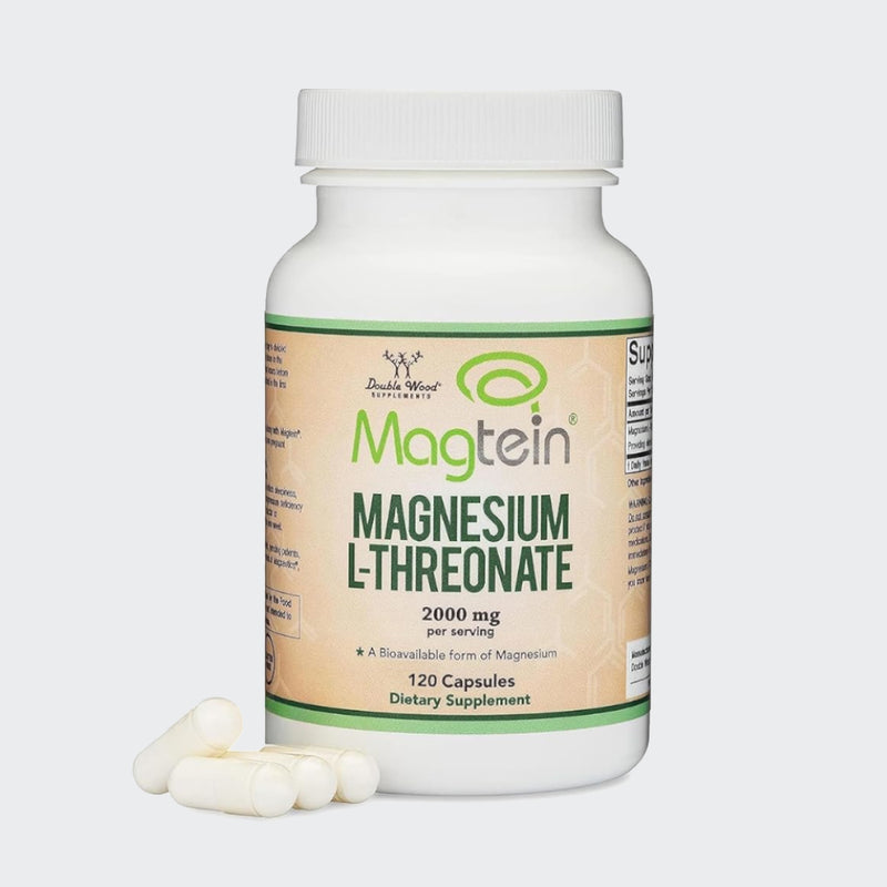 Double Wood Supplements Magnesium L-Threonate 2000mg - 120 Capsules