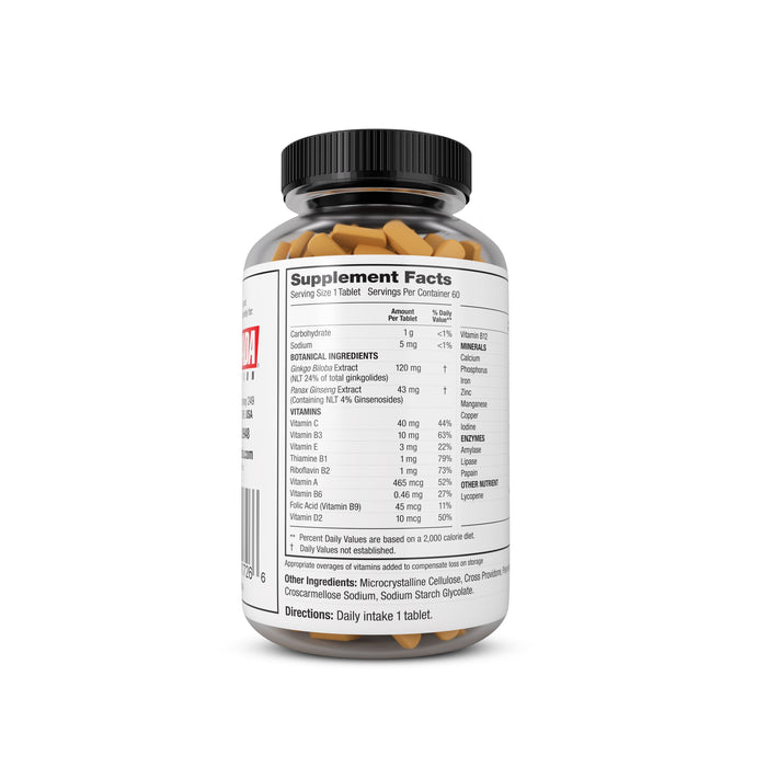 Labrada Multi-Vitamin Tablets, 60 Tabs