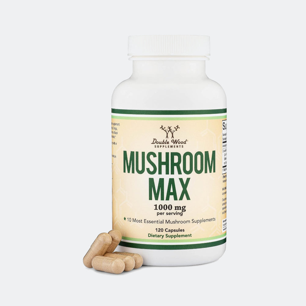 Double Wood Supplements Mushroom Max 1000mg - 120 Capsules