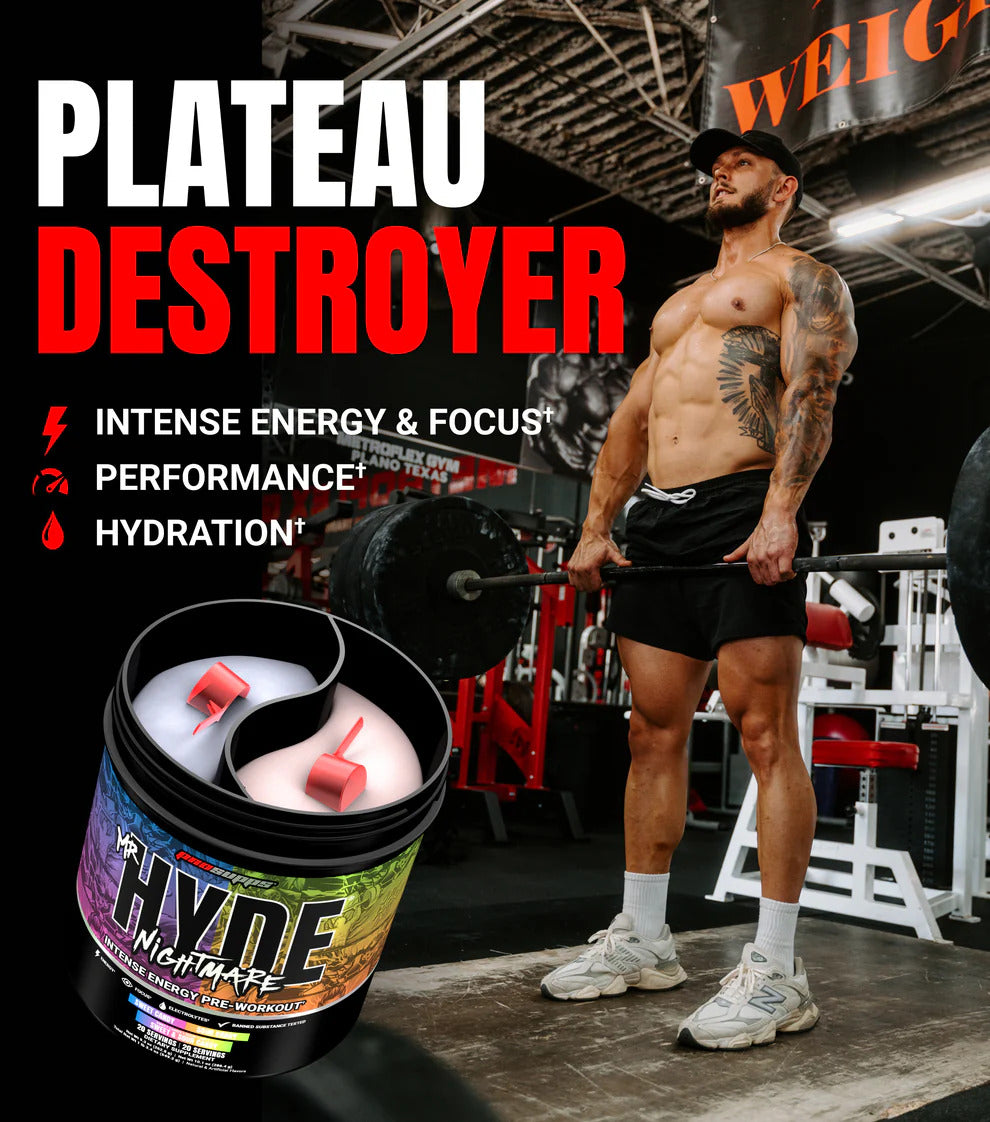 ProSupps Mr. HYDE Nightmare Dual Tub 40 serving - Sweet Candy/Sour Candy