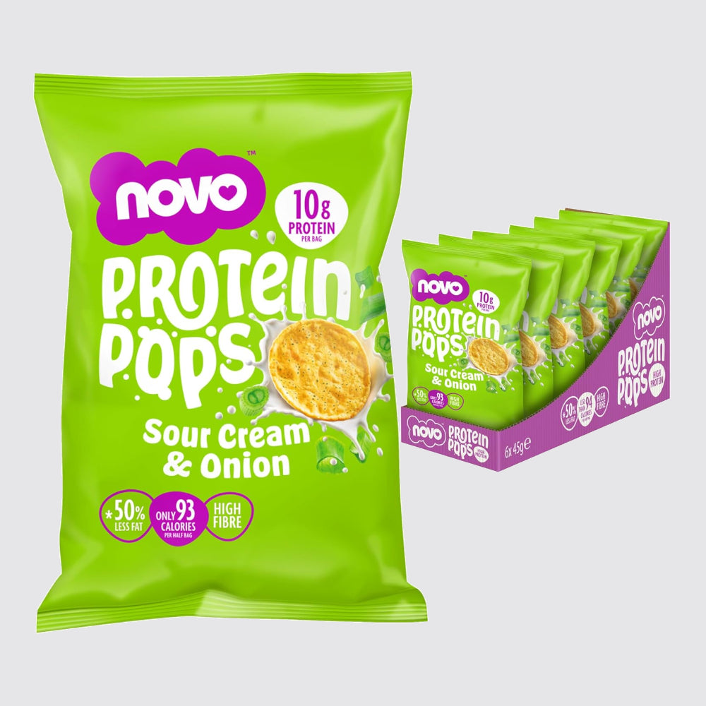 Novo Nutrition Protein Pops 45g -  Pack of 6