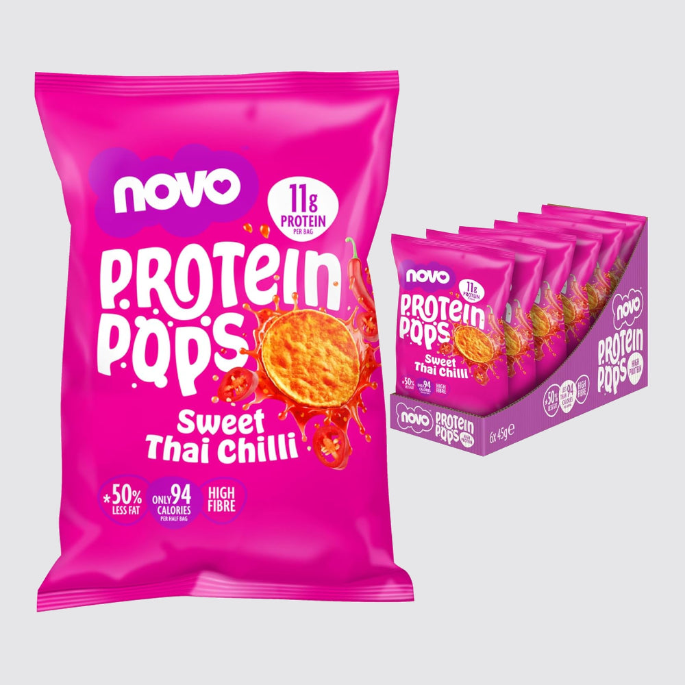 Novo Nutrition Protein Pops 45g -  Pack of 6