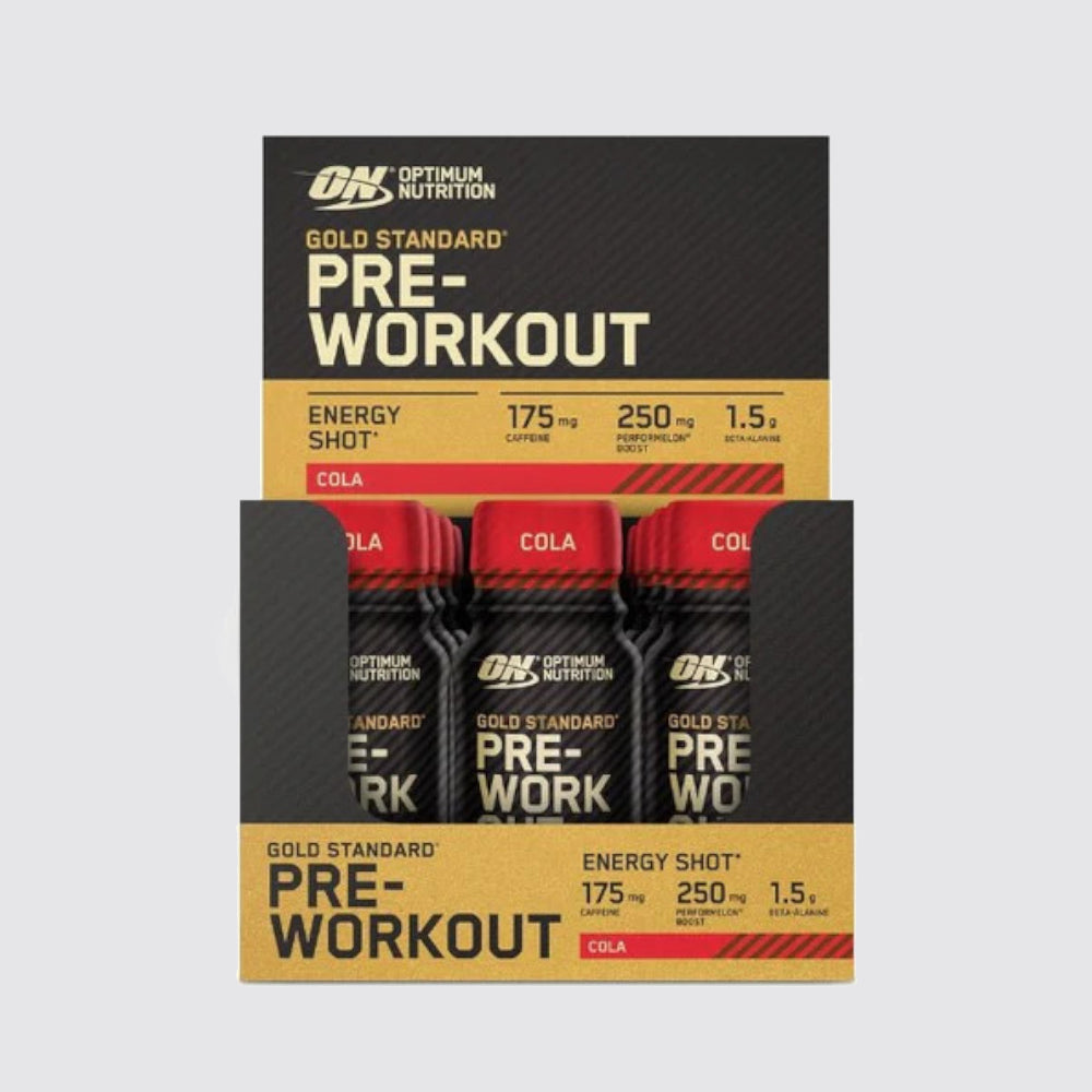 Optimum Nutrition Gold Standard Pre-Workout Shot 60ml - Pack of 12