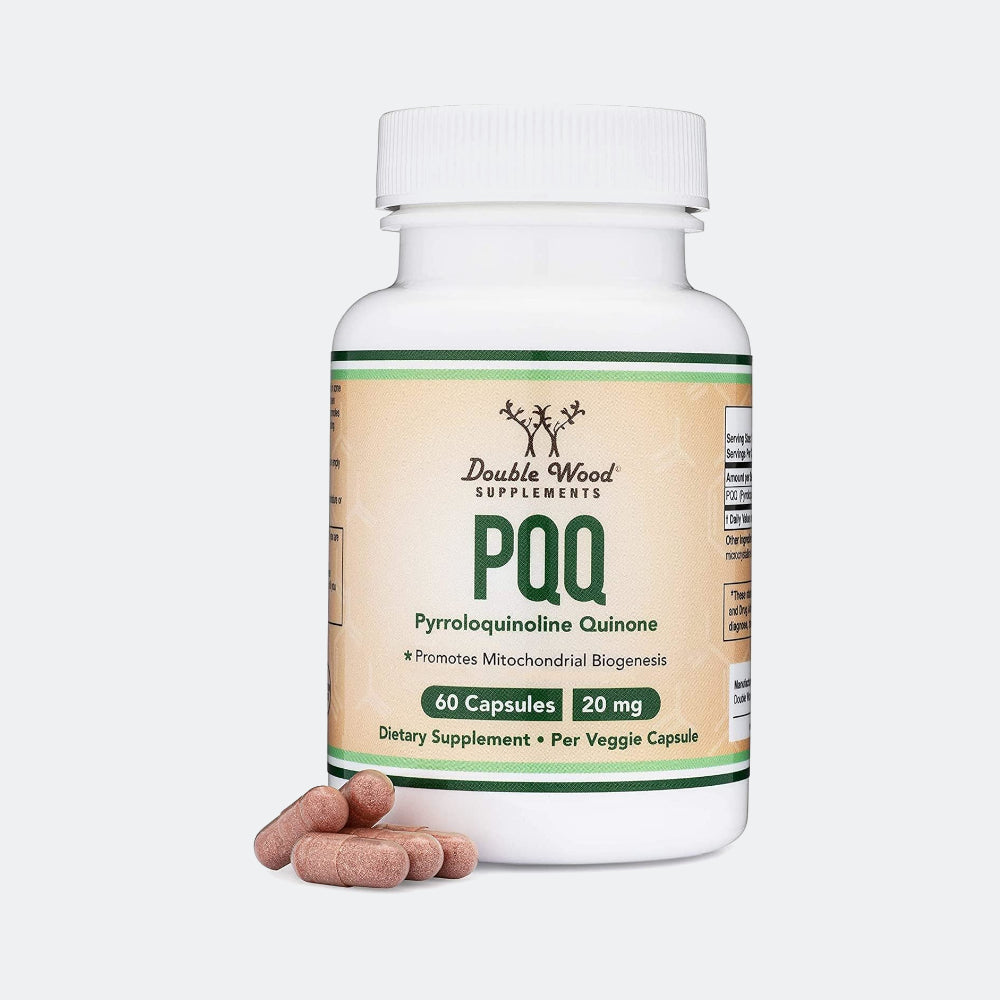 Double Wood Supplements PQQ 20mg - 60 Capsules