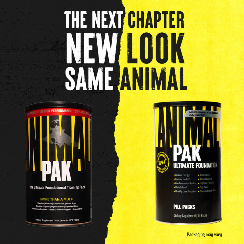 Universal Nutrition Animal Pak Dietary Supplement, 44 Packets