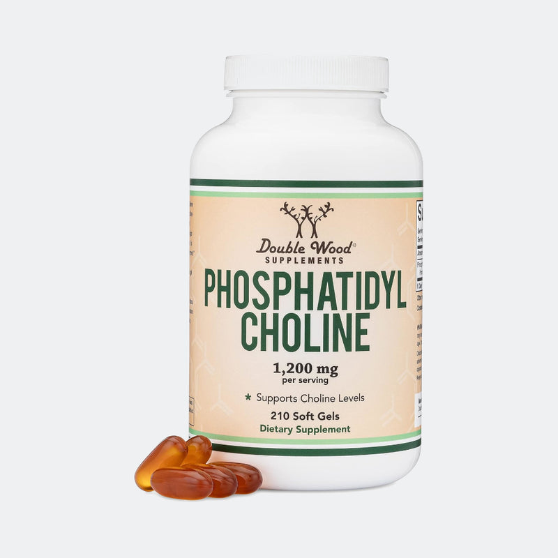 Double Wood Supplements Phosphatidylcholine 1200mg - 210 softgels