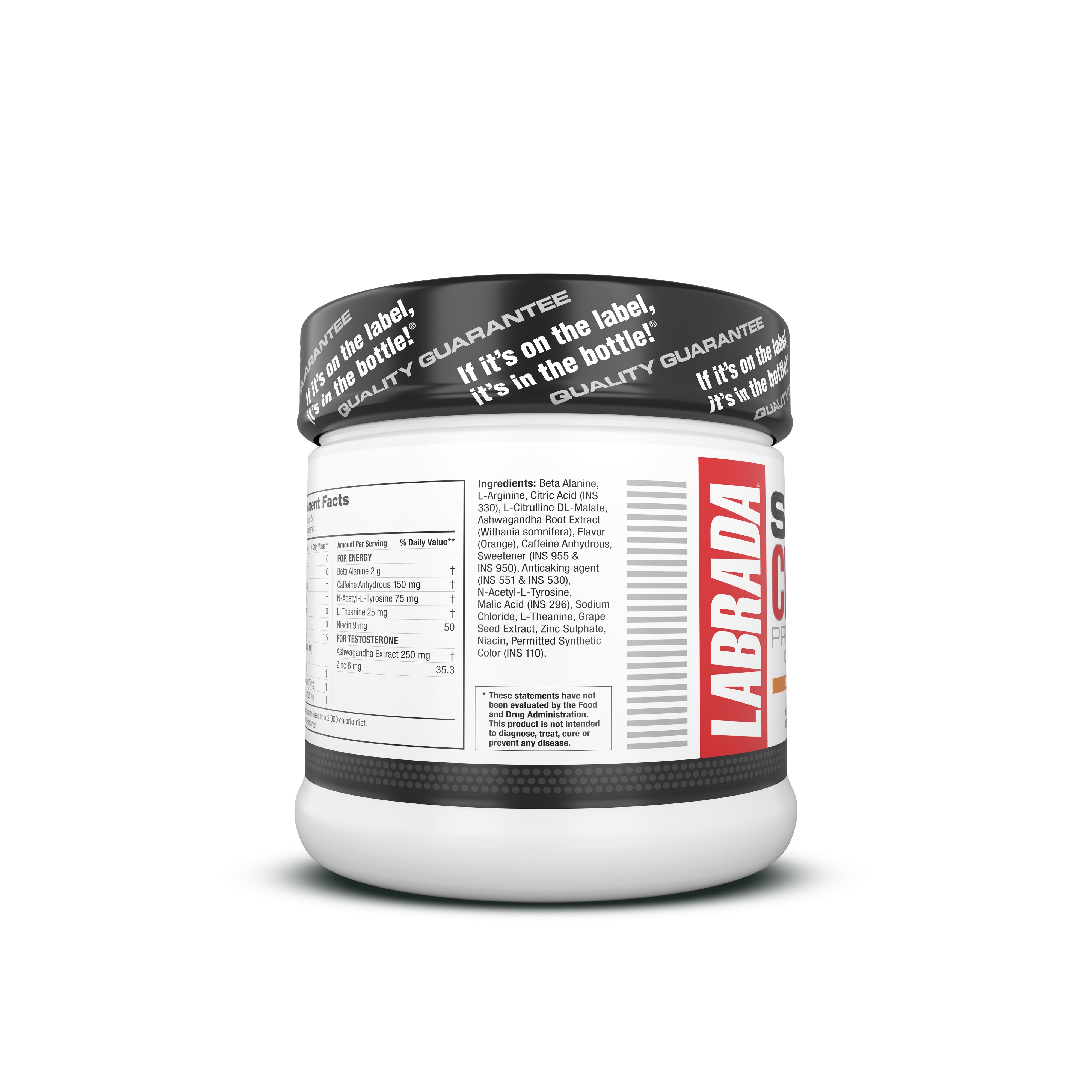 Labrada Super Charge Pre-Workout Concentrate - 315g