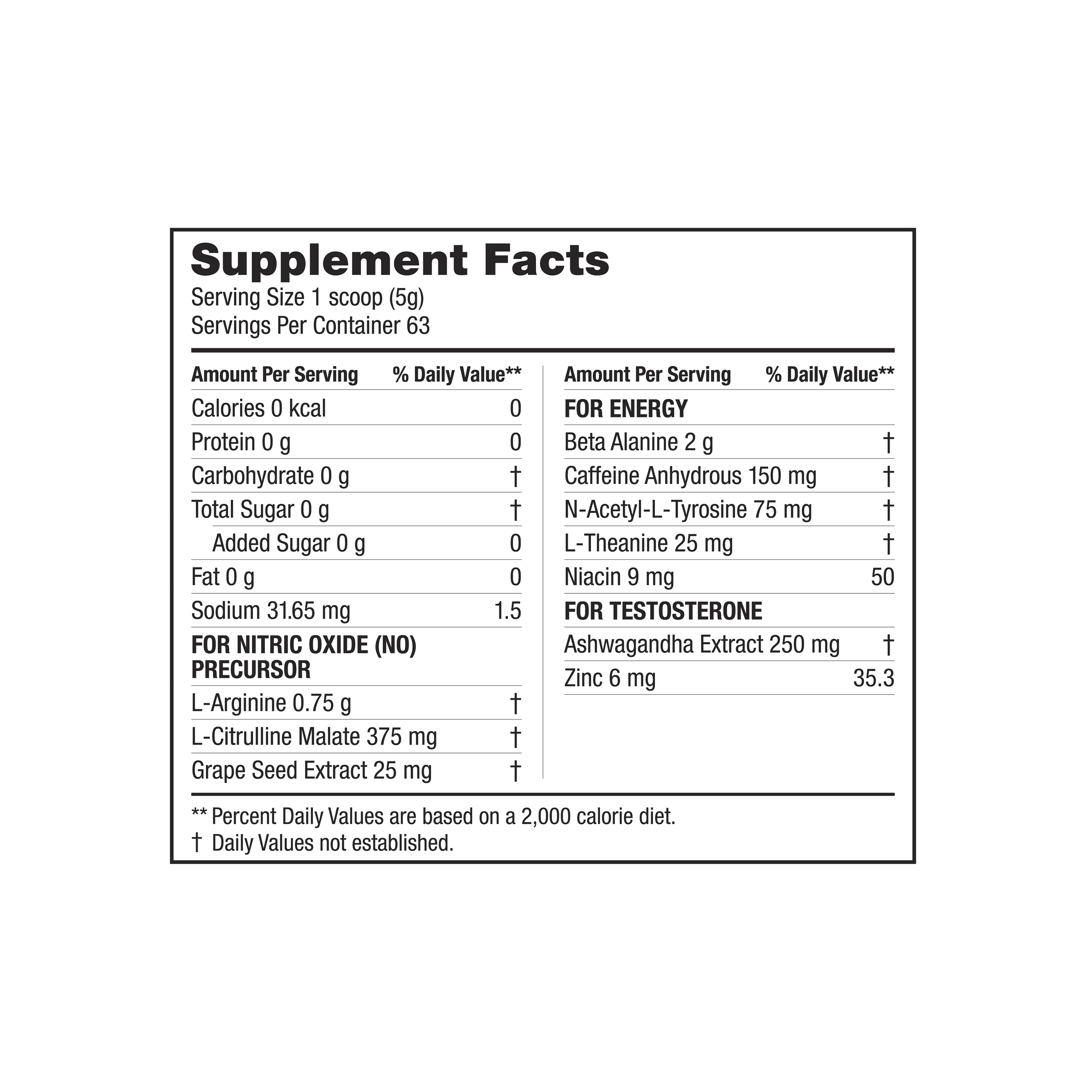 Labrada Super Charge Pre-Workout Concentrate - 315g