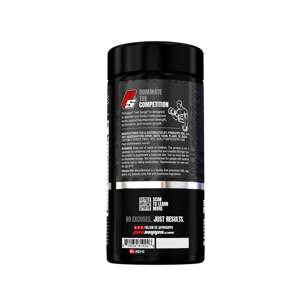 ProSupps Test Surge Testosterone Optimizer - 100 Capsules