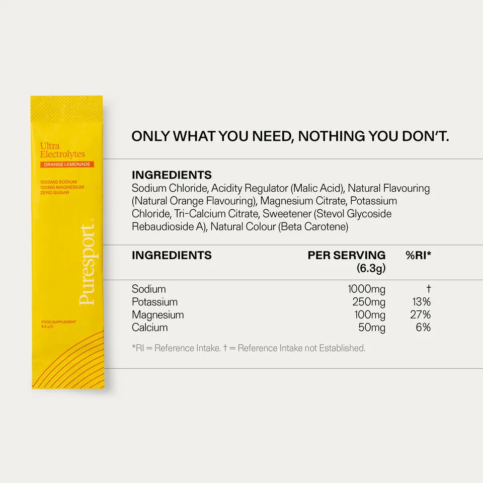 Puresport Ultra Electrolytes - Pack of 15