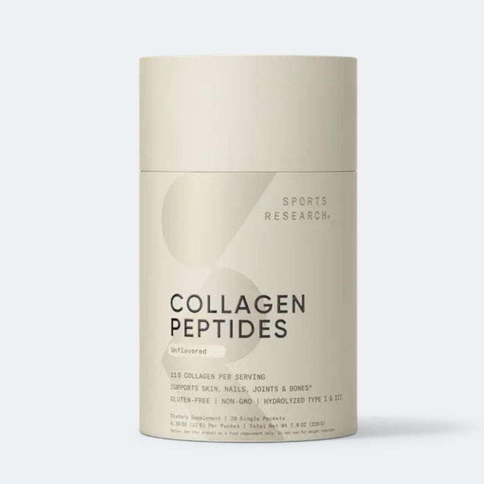 Sports Research Collagen Peptides Powder 3.9 oz, Unflavored