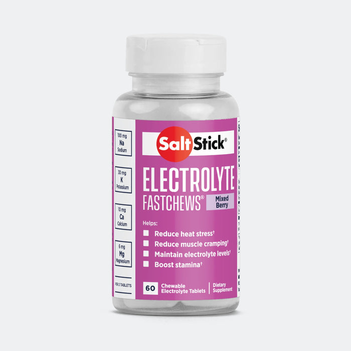 Salt Stick Electrolyte Fast Chews, 60 Chewable Tablets