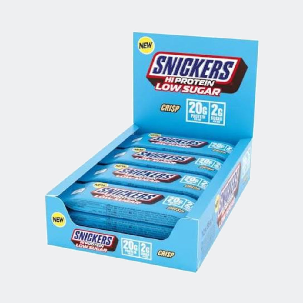 Snickers High Protein Low Sugar Bars 57g - Pack of 12