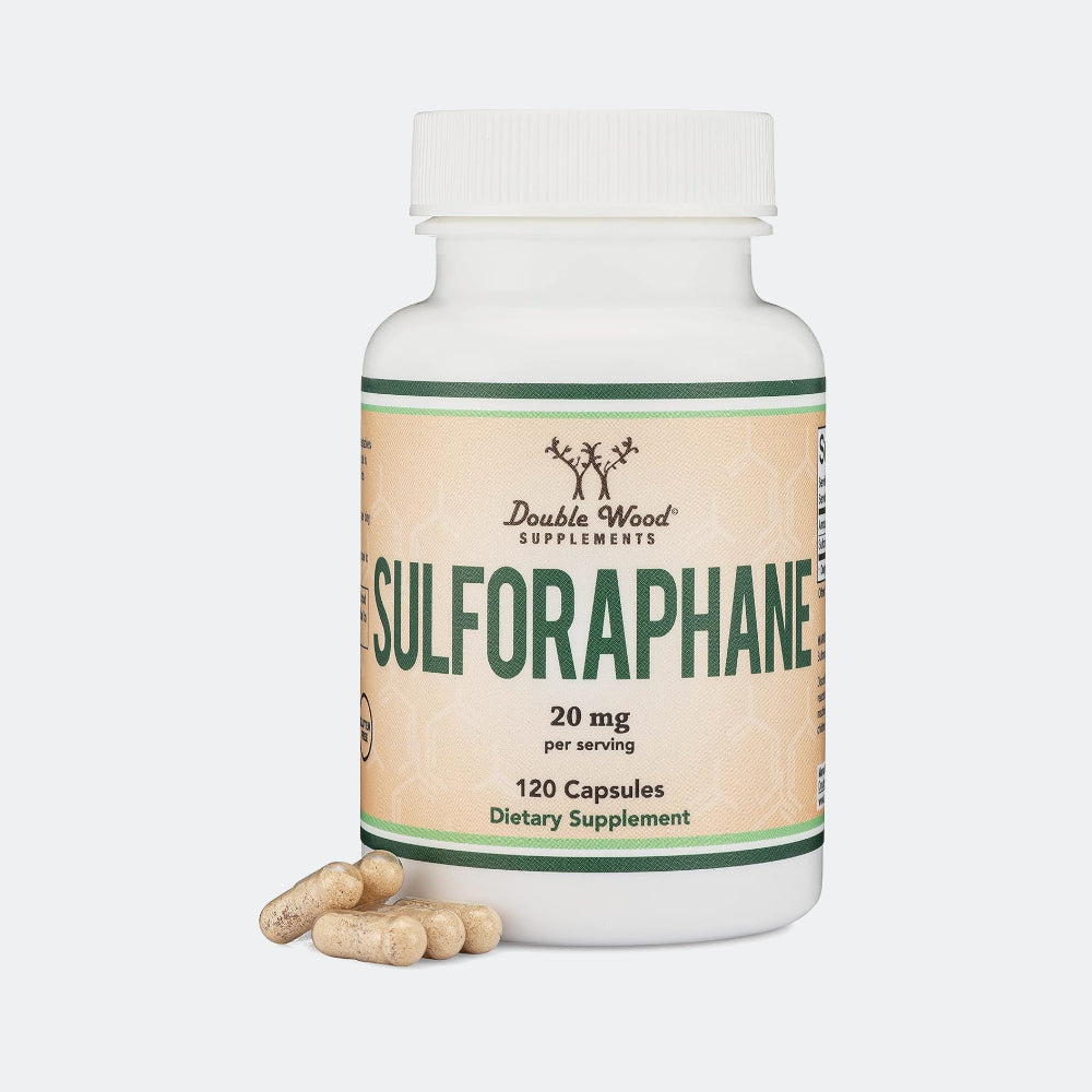 Double Wood Supplements Sulforaphane 20mg - 120 capsules