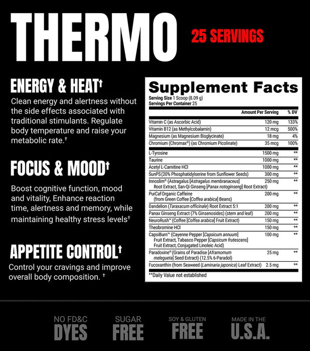 ProSupps Thermogenic Fat Burner 25 serving - Molten Mango