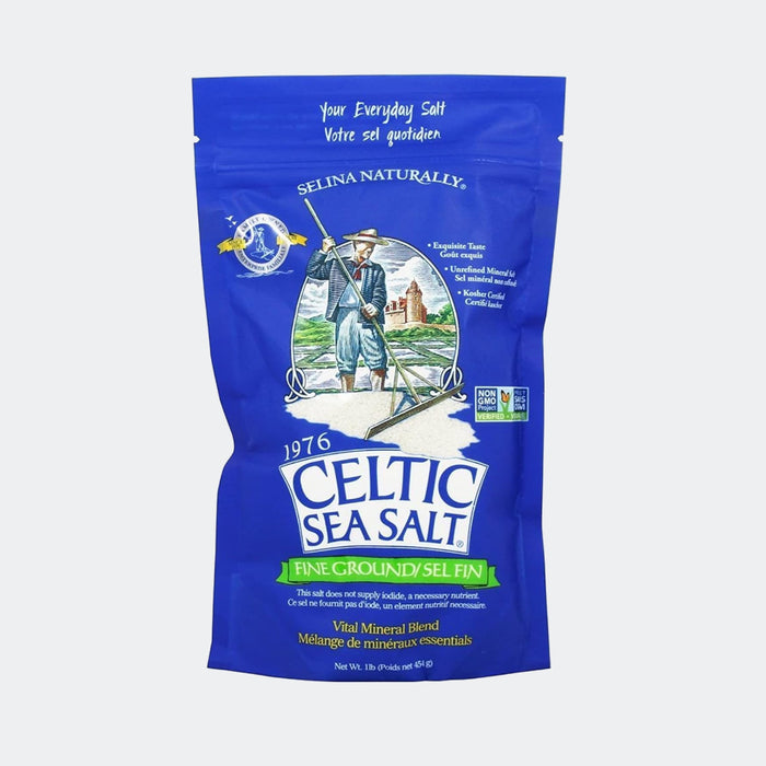 Celtic Sea Salt, Fine Ground, Vital Mineral Blend