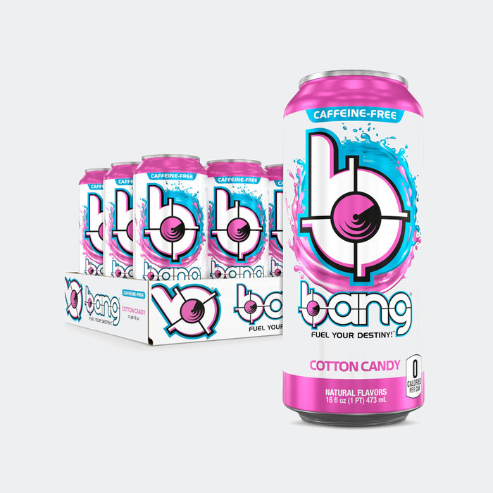 Bang Energy Drink - Pack of 12, 16 Fl oz, Contain Amino Acids, Creatine, Sugar Free, Carb Free